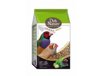 Deli Nature 5 Menu drobní exoti 800 g z kategorie Chovatelské potřeby pro ptáky a papoušky > Krmivo pro papoušky