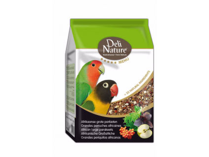 Deli Nature 5 Menu africký velký papoušek 2,5 kg z kategorie Chovatelské potřeby pro ptáky a papoušky > Krmivo pro papoušky