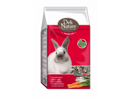 Deli Nature Premium zakrslý králík 800 g z kategorie Chovatelské potřeby a krmiva pro hlodavce a malá zvířata > Krmiva pro hlodavce a malá zvířata