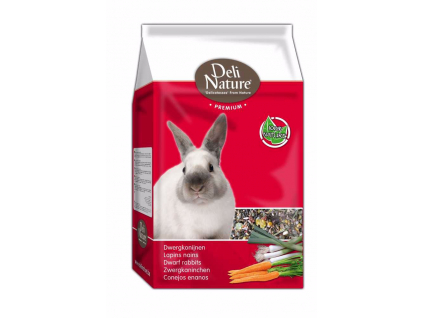 Deli Nature Premium zakrslý králík 3 kg z kategorie Chovatelské potřeby a krmiva pro hlodavce a malá zvířata > Krmiva pro hlodavce a malá zvířata