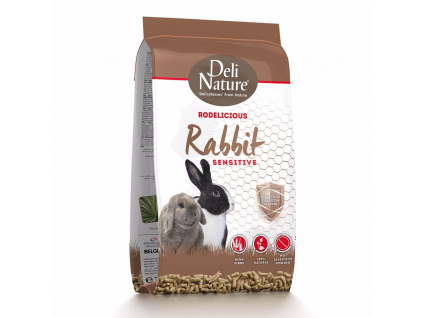 Deli Nature Rodelicious Sensitive králík 2 kg z kategorie Chovatelské potřeby a krmiva pro hlodavce a malá zvířata > Krmiva pro hlodavce a malá zvířata