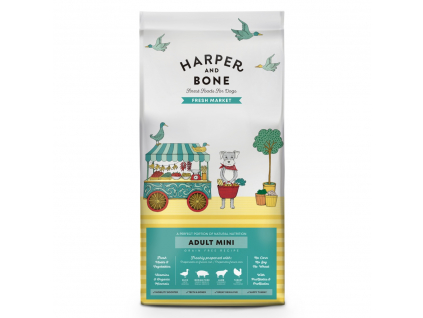 Harper and Bone Dog Adult Mini čerstvé z trhu 2 kg z kategorie Chovatelské potřeby a krmiva pro psy > Krmiva pro psy > Granule pro psy