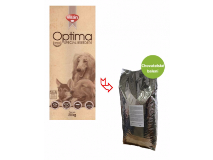 Visán OPTIMA Adult Lamb & Rice 20 kg z kategorie Chovatelské potřeby a krmiva pro psy > Krmiva pro psy > Granule pro psy