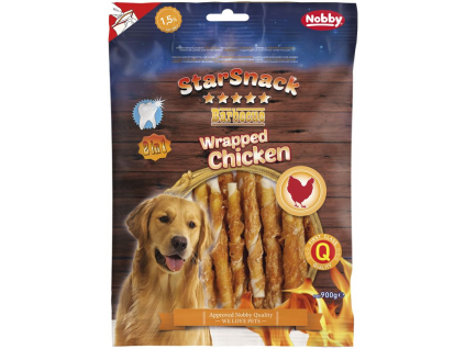 Nobby StarSnack Wrapped Chicken pamlsky 900g z kategorie Chovatelské potřeby a krmiva pro psy > Pamlsky pro psy > Žvýkací pamlsky pro psy