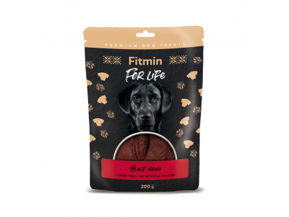 Fitmin For Life Hovězí kostička pochoutka pro psy 200 g z kategorie Chovatelské potřeby a krmiva pro psy > Pamlsky pro psy > Sušená masíčka pro psy