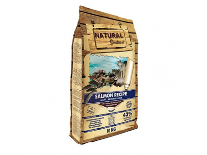 Natural Greatness Salmon Recipe M+L 2 kg z kategorie Chovatelské potřeby a krmiva pro psy > Krmiva pro psy > Granule pro psy