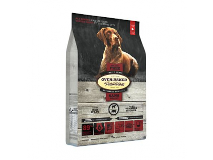Oven-Baked Adult DOG Grain Free Red Meat All Breeds 11,34 kg z kategorie Chovatelské potřeby a krmiva pro psy > Krmiva pro psy > Granule pro psy