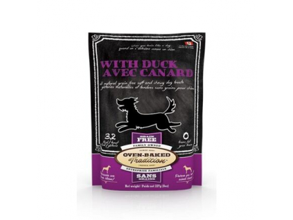 Oven-Baked All Natural Grain Free soft & chewy DUCK 227 g z kategorie Chovatelské potřeby a krmiva pro psy > Pamlsky pro psy > Dentální pamlsky pro psy