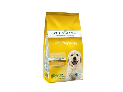 Arden Grange Weaning/Puppy rich in fresh Chicken & Rice 2 kg z kategorie Chovatelské potřeby a krmiva pro psy > Krmiva pro psy > Granule pro psy
