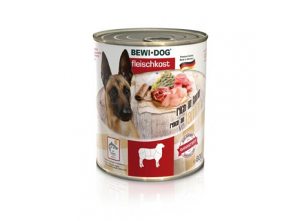 Bewi Dog Bohaté na jehněčí 400 g z kategorie Chovatelské potřeby a krmiva pro psy > Krmiva pro psy > Konzervy pro psy