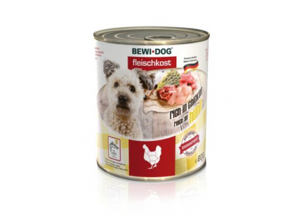 Bewi Dog Bohaté na kuřecí 800 g z kategorie Chovatelské potřeby a krmiva pro psy > Krmiva pro psy > Konzervy pro psy
