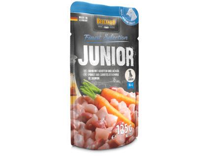 Belcando kapsička Junior Kuřecí s mrkví balení 125g (1)