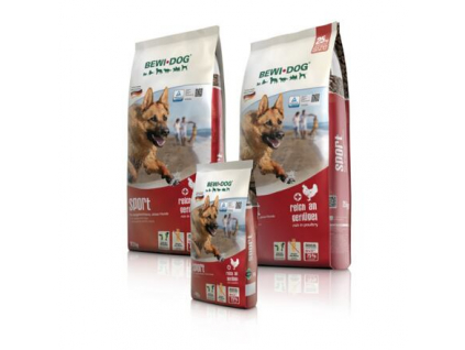 Bewi Dog Sport 12,5 kg z kategorie Chovatelské potřeby a krmiva pro psy > Krmiva pro psy > Granule pro psy
