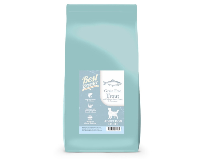 Best Breeder Grain Free Light Trout with Salmon, Sweet Potato & Asparagus 2 kg