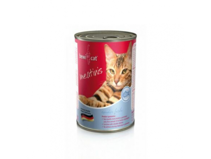 Bewi Cat Meatinis Salmon 400 g z kategorie Chovatelské potřeby a krmiva pro kočky > Krmivo a pamlsky pro kočky > Konzervy pro kočky