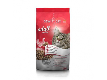 Bewi Cat Adult Poultry 5 kg z kategorie Chovatelské potřeby a krmiva pro kočky > Krmivo a pamlsky pro kočky > Granule pro kočky