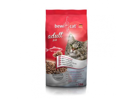 Bewi Cat Adult Fish 5 kg z kategorie Chovatelské potřeby a krmiva pro kočky > Krmivo a pamlsky pro kočky > Granule pro kočky