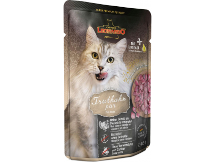 Leonardo Kapsička - Čistá krůta 85 g z kategorie Chovatelské potřeby a krmiva pro kočky > Krmivo a pamlsky pro kočky > Kapsičky pro kočky