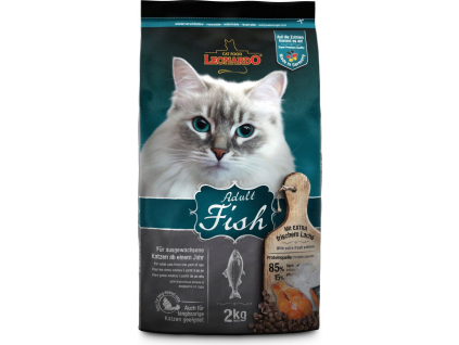 Leonardo Adult Fish 2 kg z kategorie Chovatelské potřeby a krmiva pro kočky > Krmivo a pamlsky pro kočky > Granule pro kočky