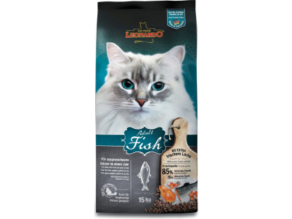 Leonardo Adult Fish 15 kg z kategorie Chovatelské potřeby a krmiva pro kočky > Krmivo a pamlsky pro kočky > Granule pro kočky