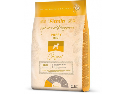 Fitmin Mini Puppy 2,5 kg z kategorie Chovatelské potřeby a krmiva pro psy > Krmiva pro psy > Granule pro psy