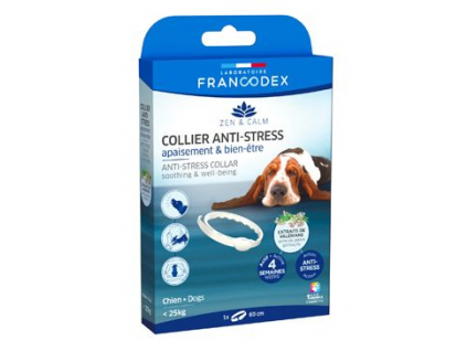 Francodex Obojek Anti-stress pes 35cm z kategorie Chovatelské potřeby a krmiva pro psy > Vitamíny a léčiva pro psy > Zklidnění, nevolnost u psů