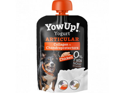 YOWUP! jogurtová kapsička ARTICULAR pro psy, 115 g z kategorie Chovatelské potřeby a krmiva pro psy > Pamlsky pro psy > Pasty, pyré pro psy