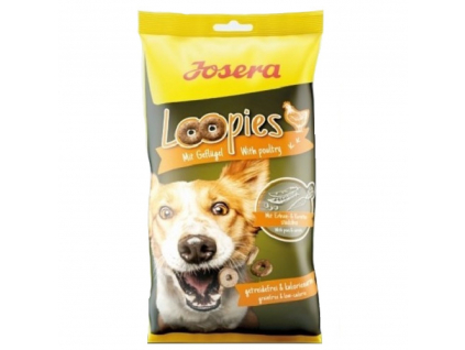 Josera Loopies mit Geflügel pamlsky 150g z kategorie Chovatelské potřeby a krmiva pro psy > Pamlsky pro psy > Piškoty, sušenky pro psy