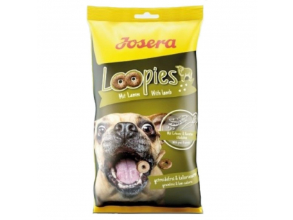 Josera Loopies mit Lamm pamlsky 150g z kategorie Chovatelské potřeby a krmiva pro psy > Pamlsky pro psy > Piškoty, sušenky pro psy