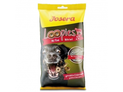 Josera Loopies mit Rind pamlsky 150g z kategorie Chovatelské potřeby a krmiva pro psy > Pamlsky pro psy > Piškoty, sušenky pro psy