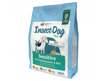 Green Petfood InsectDog Sensitive 900g z kategorie Chovatelské potřeby a krmiva pro psy > Krmiva pro psy > Granule pro psy
