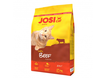 JosiCat  Tasty Beef 10 kg z kategorie Chovatelské potřeby a krmiva pro kočky > Krmivo a pamlsky pro kočky > Granule pro kočky