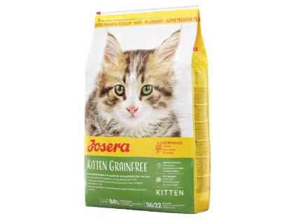 Josera Kitten grainfree 10 kg z kategorie Chovatelské potřeby a krmiva pro kočky > Krmivo a pamlsky pro kočky > Granule pro kočky