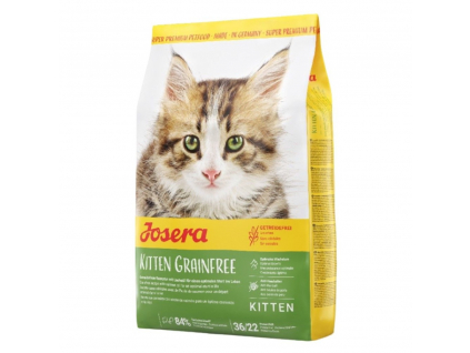 Josera Kitten grainfree 2 kg z kategorie Chovatelské potřeby a krmiva pro kočky > Krmivo a pamlsky pro kočky > Granule pro kočky