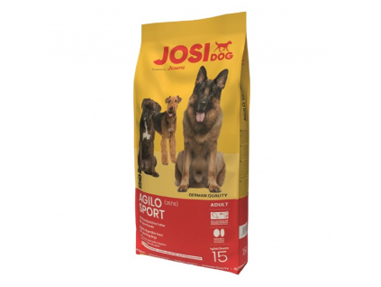 JosiDog Agilo Sport 15 kg z kategorie Chovatelské potřeby a krmiva pro psy > Krmiva pro psy > Granule pro psy