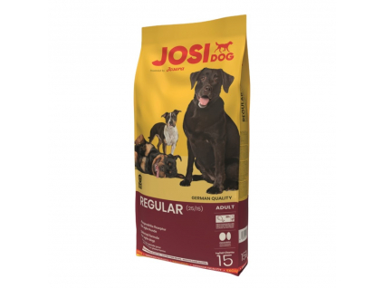 JosiDog Regular 15 kg z kategorie Chovatelské potřeby a krmiva pro psy > Krmiva pro psy > Granule pro psy