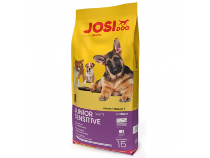 JosiDog Junior Sensitive 15 kg z kategorie Chovatelské potřeby a krmiva pro psy > Krmiva pro psy > Granule pro psy