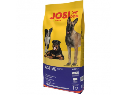 JosiDog Active 15 kg z kategorie Chovatelské potřeby a krmiva pro psy > Krmiva pro psy > Granule pro psy
