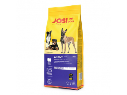 JosiDog Active 2,7 kg z kategorie Chovatelské potřeby a krmiva pro psy > Krmiva pro psy > Granule pro psy