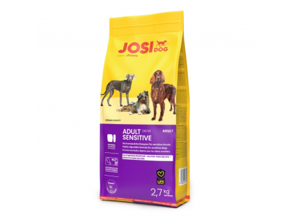 JosiDog Sensitive Adult 2,7 kg z kategorie Chovatelské potřeby a krmiva pro psy > Krmiva pro psy > Granule pro psy