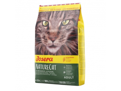 Josera NatureCat 4,25 kg z kategorie Chovatelské potřeby a krmiva pro kočky > Krmivo a pamlsky pro kočky > Granule pro kočky