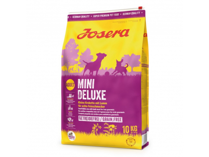 Josera Mini Deluxe 10 kg z kategorie Chovatelské potřeby a krmiva pro psy > Krmiva pro psy > Granule pro psy