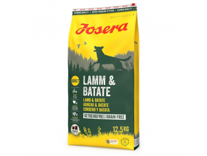 Josera Lamm & Batate 12,5 kg z kategorie Chovatelské potřeby a krmiva pro psy > Krmiva pro psy > Granule pro psy