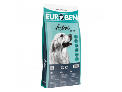 EUROBEN 28-18 Active 20 kg z kategorie Chovatelské potřeby a krmiva pro psy > Krmiva pro psy > Granule pro psy