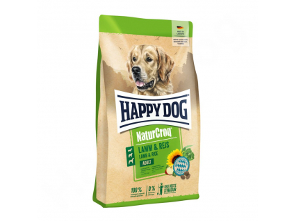 Happy Dog NaturCroq LAMM & REIS 15 kg z kategorie Chovatelské potřeby a krmiva pro psy > Krmiva pro psy > Granule pro psy