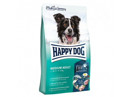 Happy Dog Medium Adult 4 kg z kategorie Chovatelské potřeby a krmiva pro psy > Krmiva pro psy > Granule pro psy