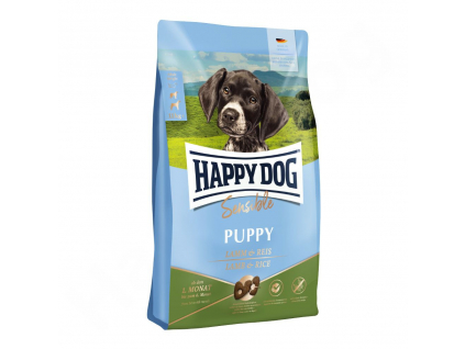 Happy Dog Puppy Lamb & Rice 4 kg z kategorie Chovatelské potřeby a krmiva pro psy > Krmiva pro psy > Granule pro psy