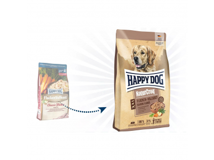 Happy Dog Flocken Vollkost 1,5 kg z kategorie Chovatelské potřeby a krmiva pro psy > Krmiva pro psy > Granule pro psy