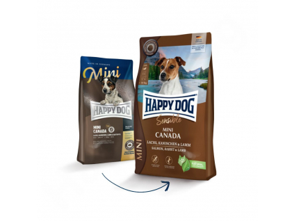 Happy Dog Mini Canada 4 kg z kategorie Chovatelské potřeby a krmiva pro psy > Krmiva pro psy > Granule pro psy