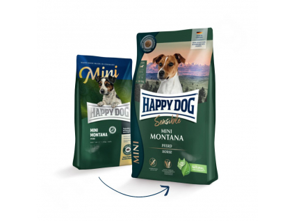 Happy Dog Mini Montana 4 kg z kategorie Chovatelské potřeby a krmiva pro psy > Krmiva pro psy > Granule pro psy